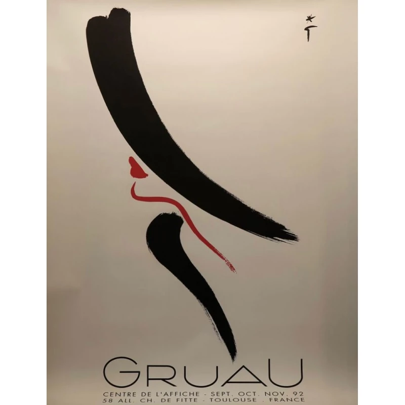 René Gruau centre de l'affiche Toulouse 1992