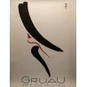 Affiche originale de l'illustrateur de mode René Gruau - 1992 - 120 par 160 cm