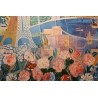 Affiche ancienne de Raoul Dufy : Le Printemps en France - 1950 - 100 x 63 cm - Vue 3