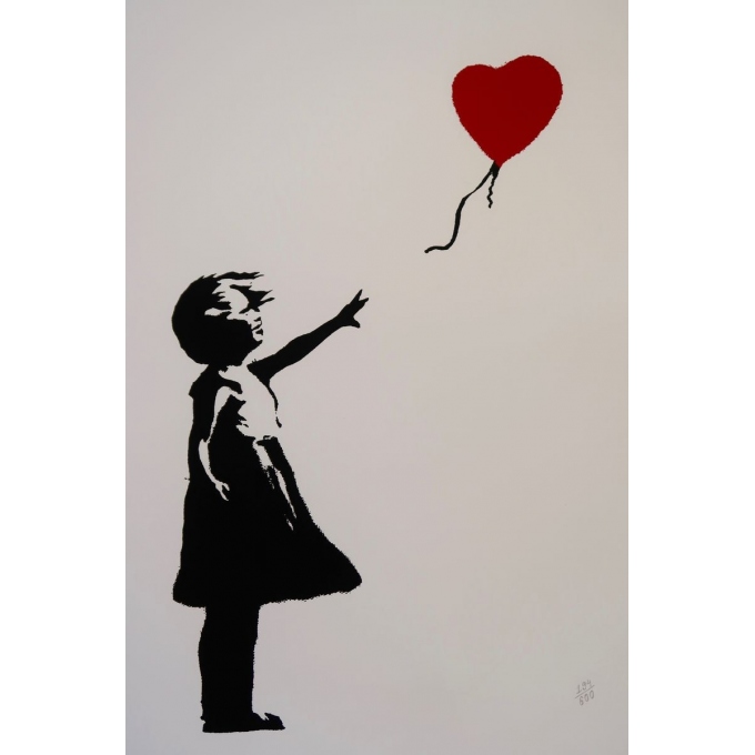 D'après Banksy - contemporary silkscreen - 19.3 by 26 inches - View 2