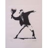 D'après Banksy 27/150 - Contemporary silkscreen printing - 19.6 by 26 inches