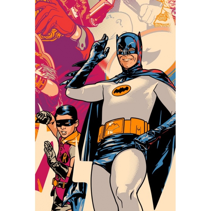 Affiche alternative du film BATMAN par Martin Ansin. Elbé Paris.