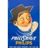 Vintage advertising poster - Philips Philishave - 1955 - Eric - 45.67 by 30.31 inches