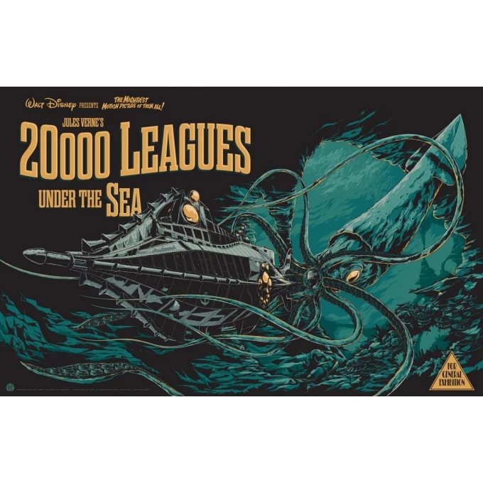 Ken Taylor 20000 Leagues under the sea. Elbé Paris.