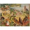 Vintage french travel poster - Tanconville - Chatel Guyon les Bains - 1898 - 42.52 by 29.13 inches - View 3