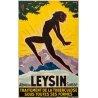 Vintage advertising poster - Jacomo - 1930 - Leysin Suisse - 39.37 by 24.61 inches