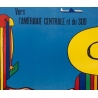 Vintage travel poster - Alitalia Amérique Centrale et du Sud - 1965 - 39.37 y 26.97 inches - Vue 2