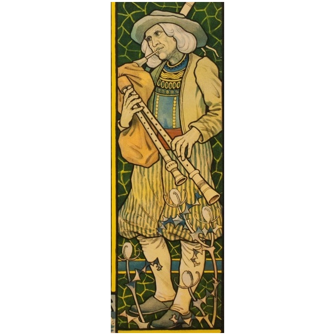 Vintage travel poster - Paul Berthon - 1897 - western french railways - normandie bretagne - 43.50 by 31.89 inches - View 5 Vintage travel poster - Paul Berthon - 1897 - western french railways - normandie bretagne - 43.50 by 31.89 inches - View 5