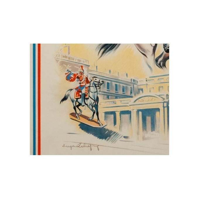 Affiche ancienne Eugène Zéliep - 1955 - Musée Figurine Historique - 39.17 by 24.41 inches - View 3 Affiche ancienne Eugène Zéliep - 1955 - Musée Figurine Historique - 39.17 by 24.41 inches - View 3