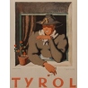 Affiche ancienne de voyage - Tyrol - Trouyer - 1935 - 95 par 62 cm - Vue 2