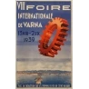 Vintage poster - 8th international fair of Varna - K.K. - 1939 - 39.37 by 25 inches