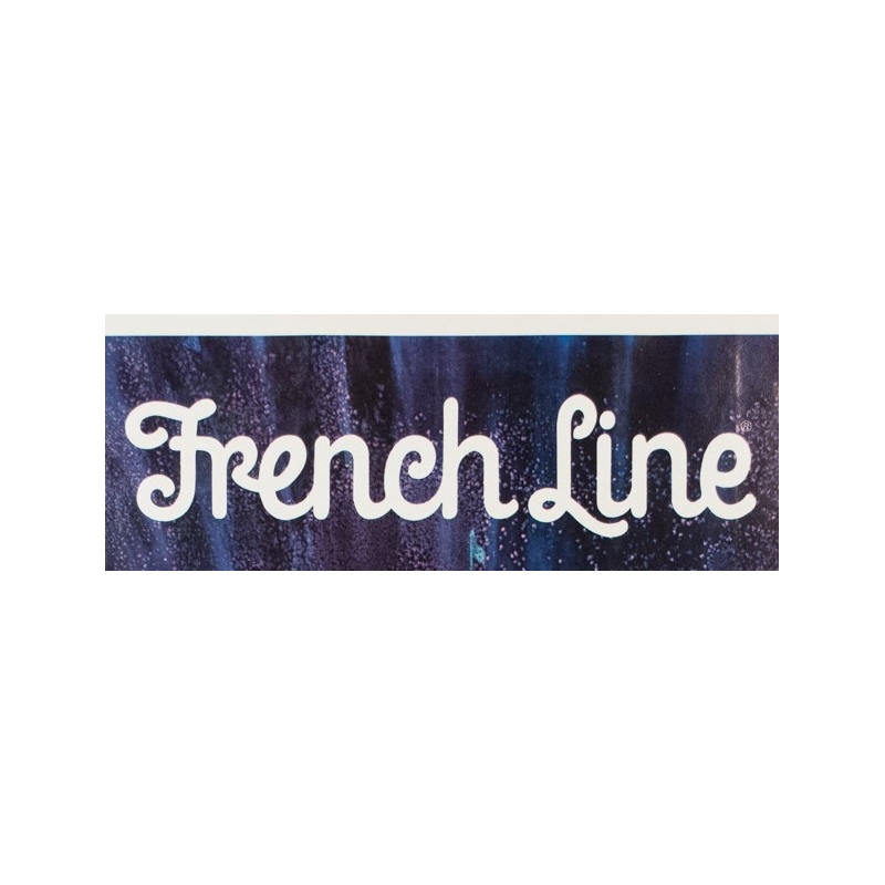 Affiche ancienne voyage - B Peak - 1960 - French Line - 117 par 77.5 cm - Vue 2