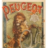 Vintage advertising poster - Tamagno - 1900 - Peugeot - 54.53 by 35.04 inches - View 3