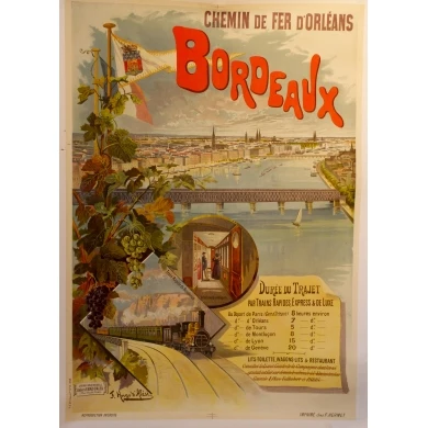 Original poster south west France, Bordeaux. Elbé Paris