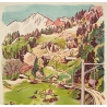 Vintage travel poster - Surbek - 1950 - Lucerne-Interlaken-Switzemand - 39.4 by 25.4 inches - View 3