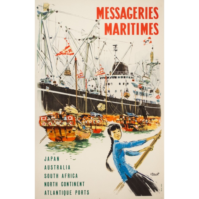 Affiche ancienne de voyage - H.G - 1925- Sauve terre de Béarn - 159 par 99 cm Affiche ancienne de voyage - H.G - 1925- Sauve terre de Béarn - 159 par 99 cm