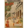 Affiche ancienne de voyage -  A.M. - 1900 - Neris les bains- Allier - 109.5 par 73.5 cm