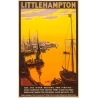 Vintage travel poster - anonyme  - 1923 - Little Hampton - 39.4 by 24.8 inches