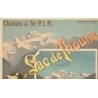 Affiche ancienne de voyage - Hugo d'Alési - 1900 - Lac de Thoune - 112.5 par 82.5 cm - 2