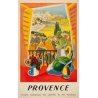 Vintage travel poster - Jal - 1959 - Provence SNCF - 39.2 by 24.4 inches