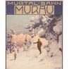 Affiche ancienne de voyage - Gustave Jahn - Circa 1900 - Murau - 103 par 68 cm - 2