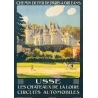Vintage travel poster - Constant Duval - 1928 - Ussé Château de la Loire - 41.3 by 29.1 inches