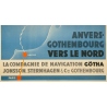 Vintage travel poster - Olsen - Circa 1930 - Compagnie de Navigation Götha - 39 by 25.4 inches - 3