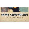 Affiche ancienne de voyage - Starr - Circa 1950 - Mont Saint Michel - 99 par 60.5 cm - 3