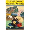 Vintage travel poster - J.Bouchaud - Circa 1925 - L'extrême Orient par les Messageries Maritimes - 39 by 24.4 inches
