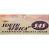 Affiche ancienne de voyage - Don - Circa 1960 - SAS Scandinavian Airline South Africa Afrique Du Sud - 100 par 63 cm - 3