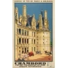Affiche ancienne de voyage - Hallo - 1932 - Chambord - 99 par 61.5 cm