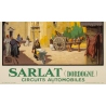 Affiche ancienne de voyage - Hallo - 1930 - Sarlat Dordogne - 100 par 62 cm - 3