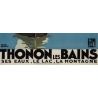 Vintage travel poster - Rogers Broders - 1930 - Thonon Les Bains - 39.6 by 24.8 inches - 3
