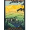 Affiche ancienne de voyage - Hallo - 1923 - Auvergne Plomb Du Cantal - 104.5 par 74 cm