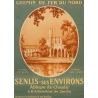 Affiche ancienne de voyage - Hallo - Circa 1920 - Senlis Abbaye De Chaalis - 104.5 par 78 cm