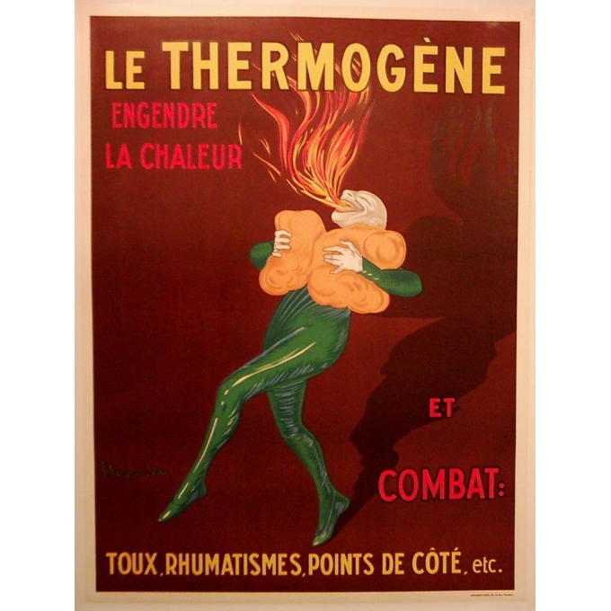 Affiche originale Le Thermogène. Elbé Paris.