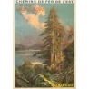 Vintage travel poster - Louis Tauzin - Circa 1910 - Gerardmer Les Vosges - 41.1 by 29.1 inches