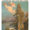 Affiche ancienne de voyage - Louis Tauzin - Circa 1910 - Gerardmer Les Vosges - 104.5 par 74 cm - 2