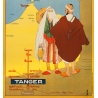 Vintage travel poster - J. Hole - 1929 - Tanger Maroc Chemins de Fer du Midi - 40.9 by 29.1 inches - 3