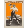 Affiche ancienne de cinéma - 1973 - American Graffiti Petit Format - 66 par 40 cm