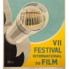 Affiche ancienne originale - Piva - 1954 - Festival De Cannes - 97 par 61 cm - 3