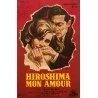 Affiche ancienne de cinéma - cbz - 1959 - Hiroshima Mon Amour - 60 par 39 cm