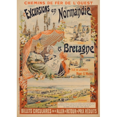 Excursions en Normandie - Duval - 1896