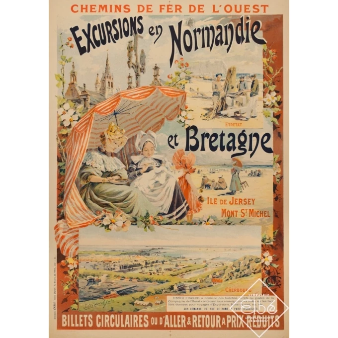 Excursions en Normandie - Duval - 1896