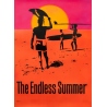 Original vintage movie poster - John Van Hamersveld - 1966 - The Endless Summer - 39.8 by 29.5 inches