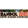 Vintage travel poster - Roger Broders - 1932 - Bandol Côte D'Azur Varoise - 39.2 by 24.4 inches - 3