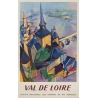 Affiche ancienne de voyage - Despierre - 1957 - Affiche Originale Val De Loire - 99 par 61 cm
