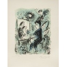 Affiche ancienne d'exposition - Marc Chagall - Marc Chagall - 62.5 par 48 cm