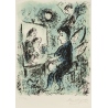 Affiche ancienne d'exposition - Marc Chagall - Marc Chagall - 62.5 par 48 cm - 2
