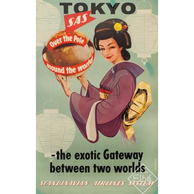 Affiche Tokyo - 50x70 cm - OLAHOOP TRAVEL POSTERS